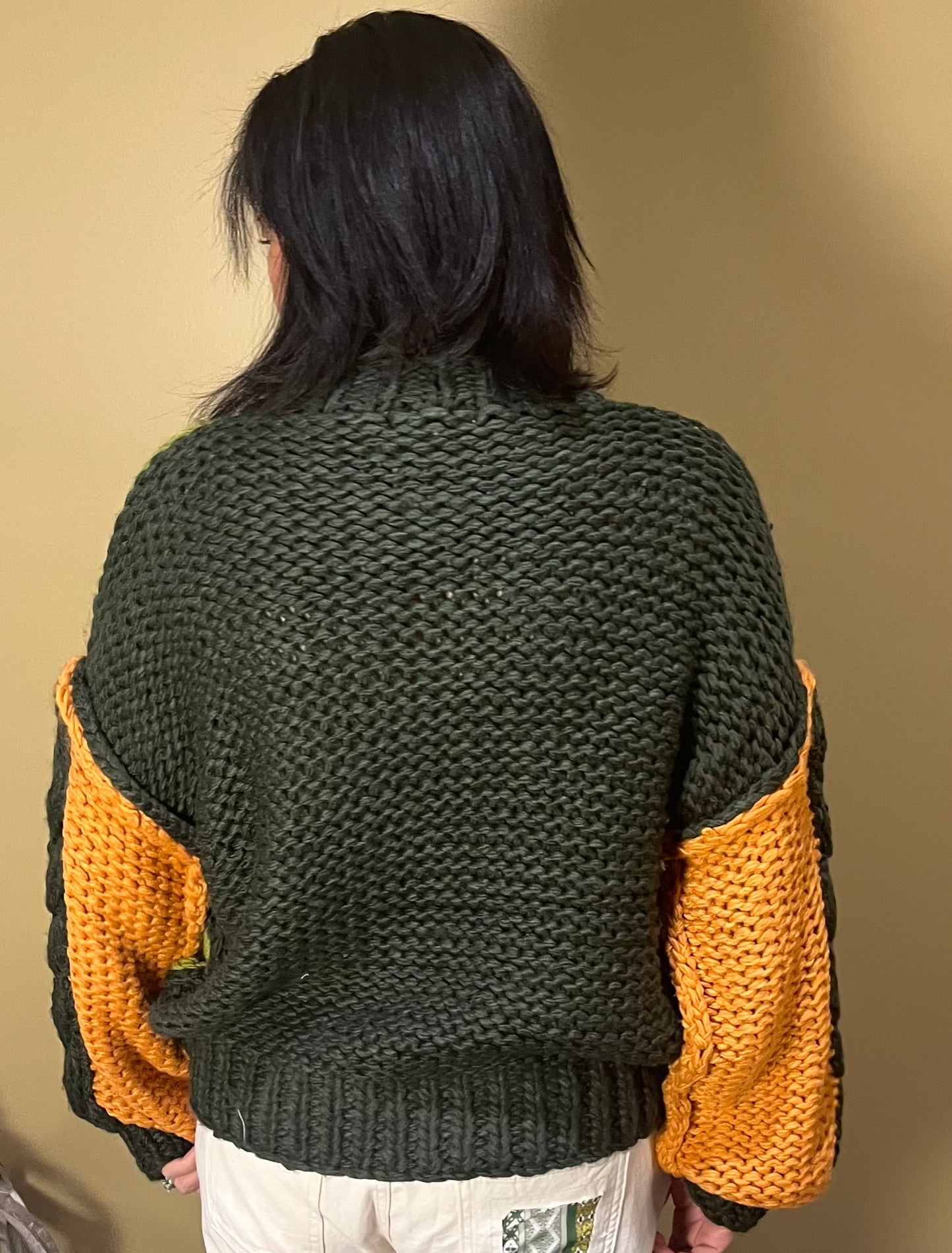 Colorblock Knit Sweater