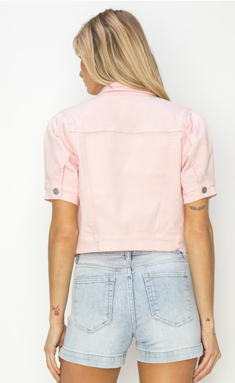 Miami Puff Sleeve Denim Jacket