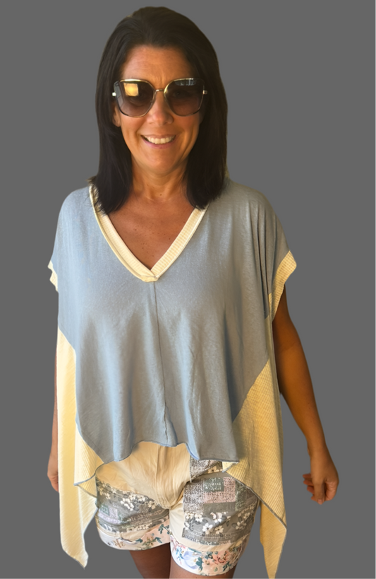 Blue Sky Sleeveless Top