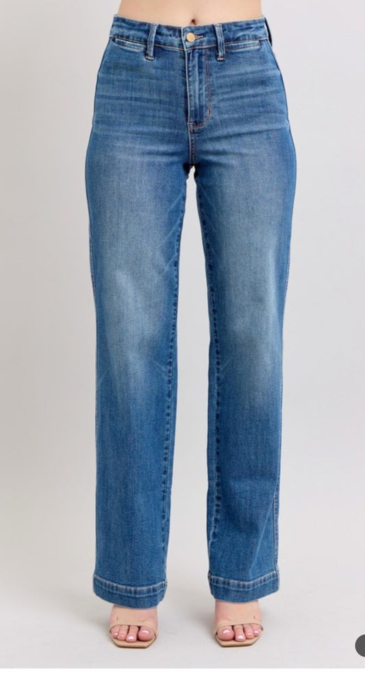 “Dream Team” Straight Leg Jeans/Judy Blue