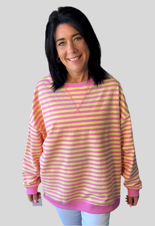 Pink Lemonade Crewneck