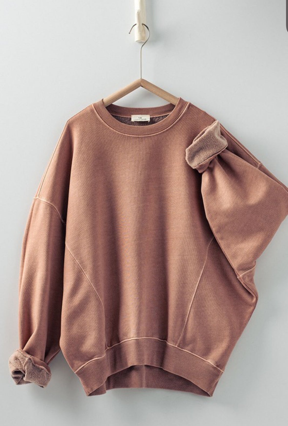 “The Homebody” Sweatshirt/chocolate