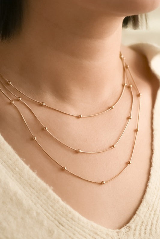 Three’s Company Layered Necklace