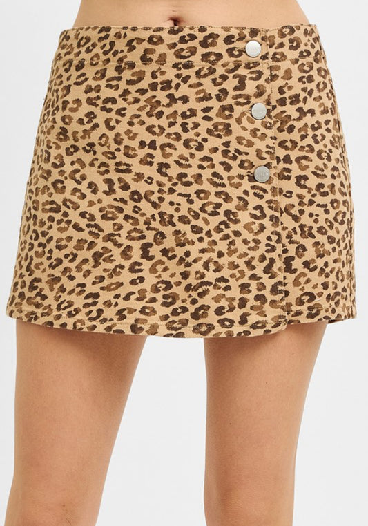 Cheetah Crush Skort