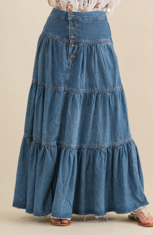 Endless Horizon Maxi Skirt