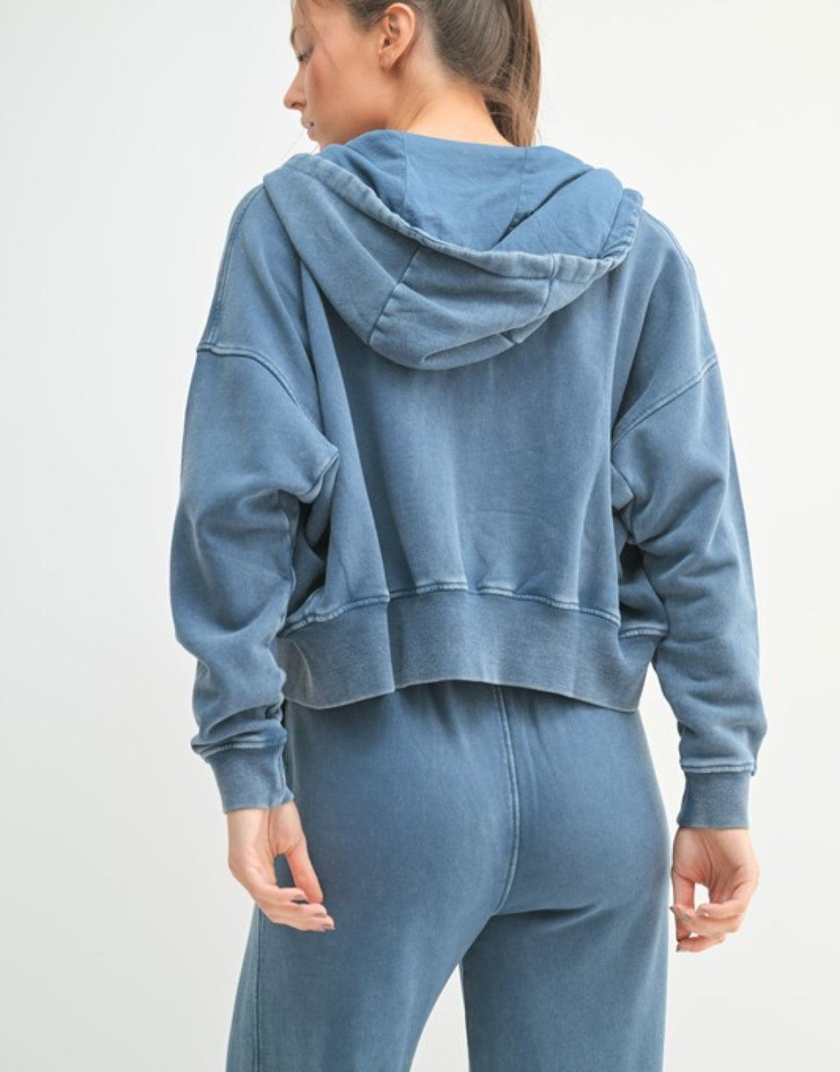 Urban Ease Hoodie-Blue
