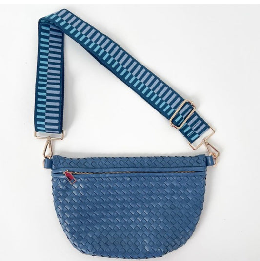 Westlyn Woven Bum Bag/blue
