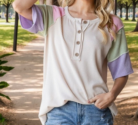 Wynwood Ribbed Top